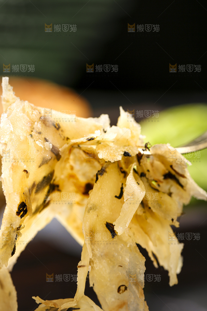 深底上的梅干菜饼