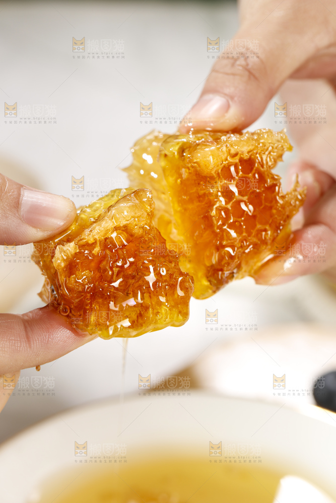 浅底上的蜂巢蜜
