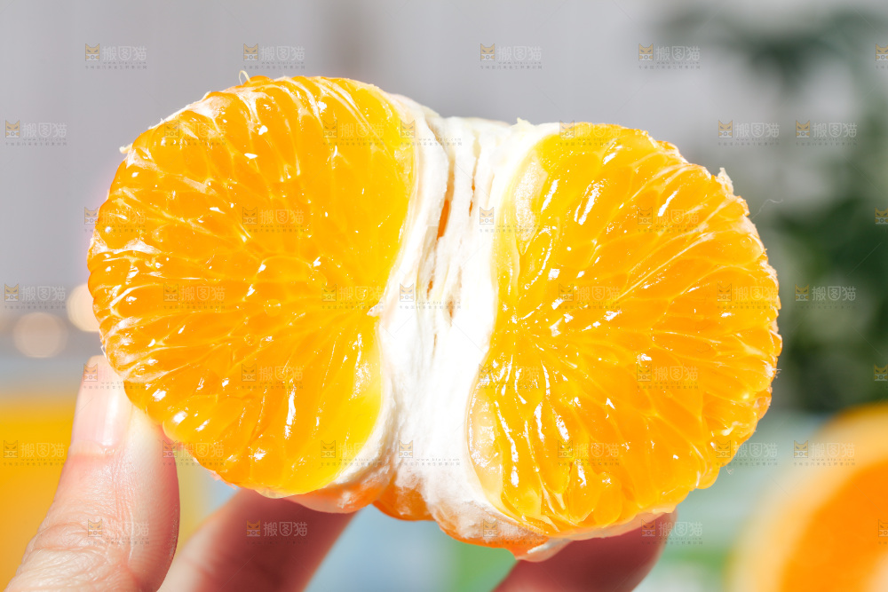 浅底上的橘柚