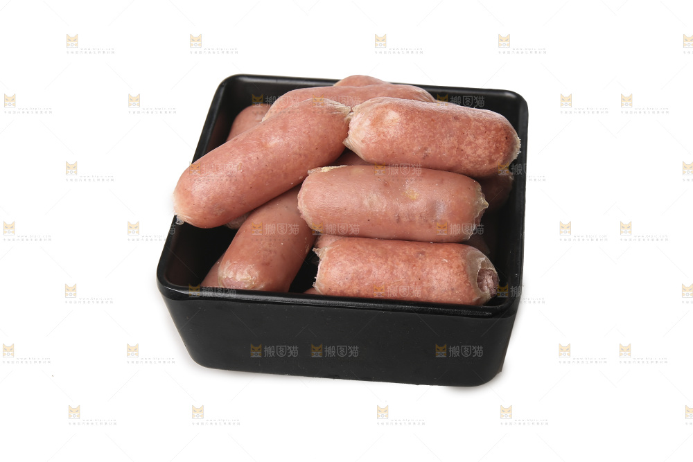 白底上的火锅丸子