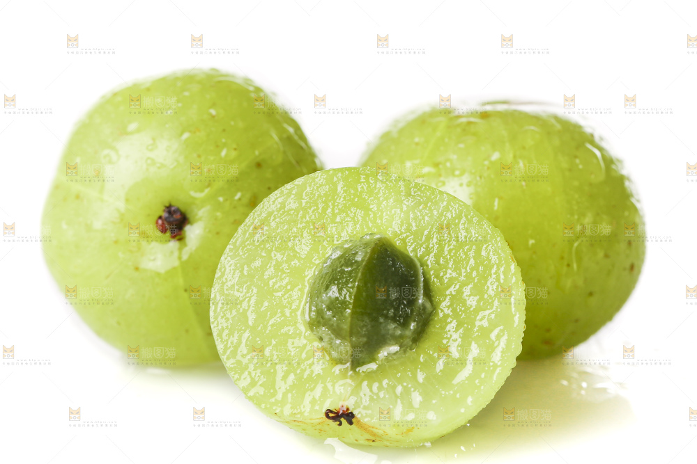 白底上的潮汕油甘果