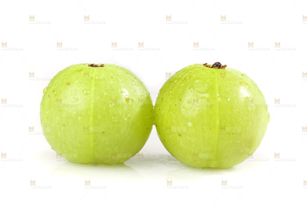 白底上的潮汕油甘果