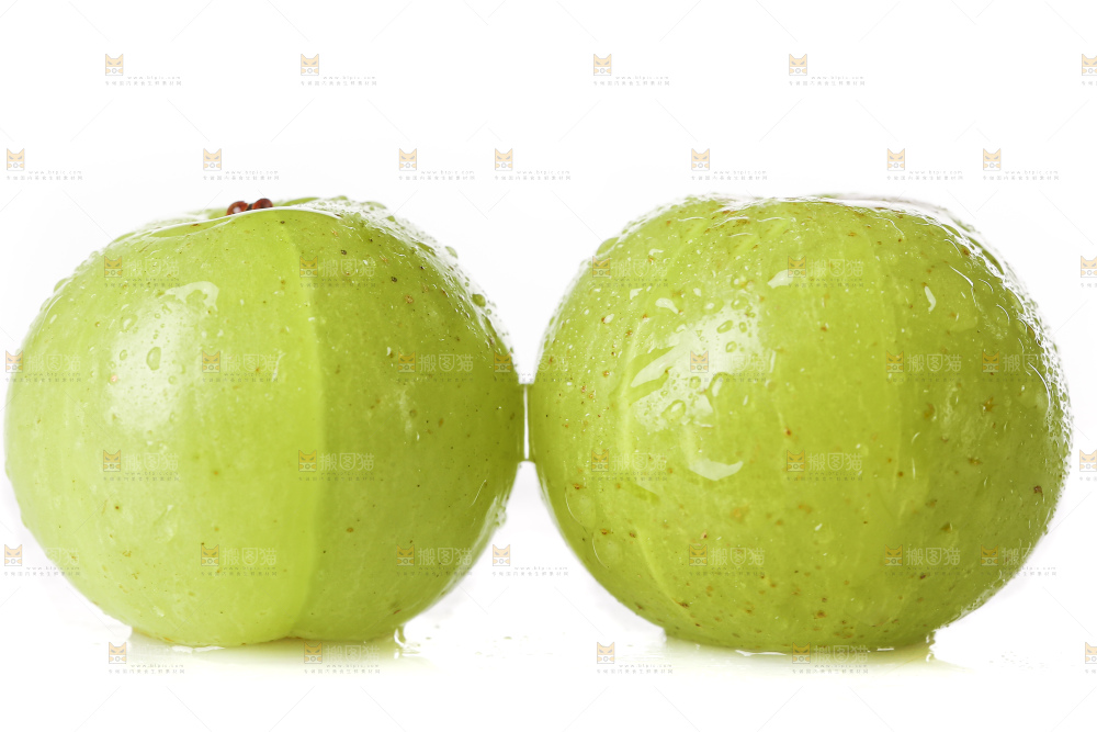 白底上的潮汕油甘果