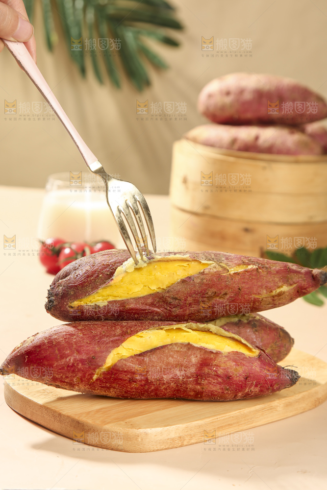 深底上的板栗红薯