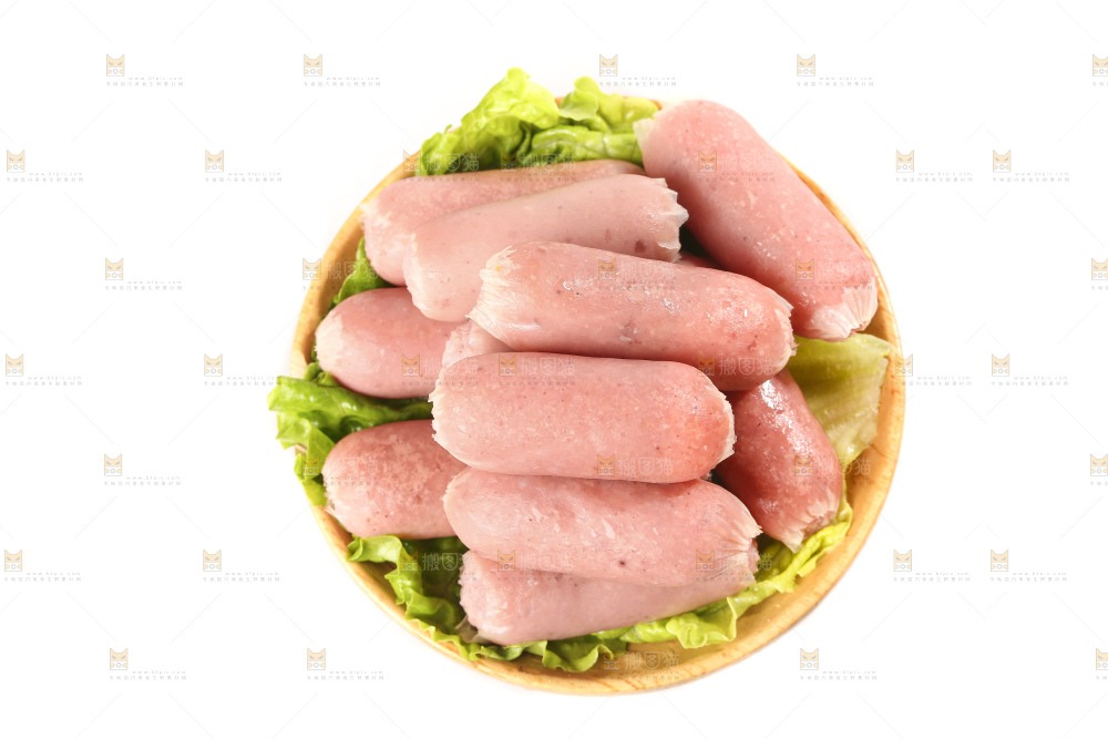 白底上的火锅丸子