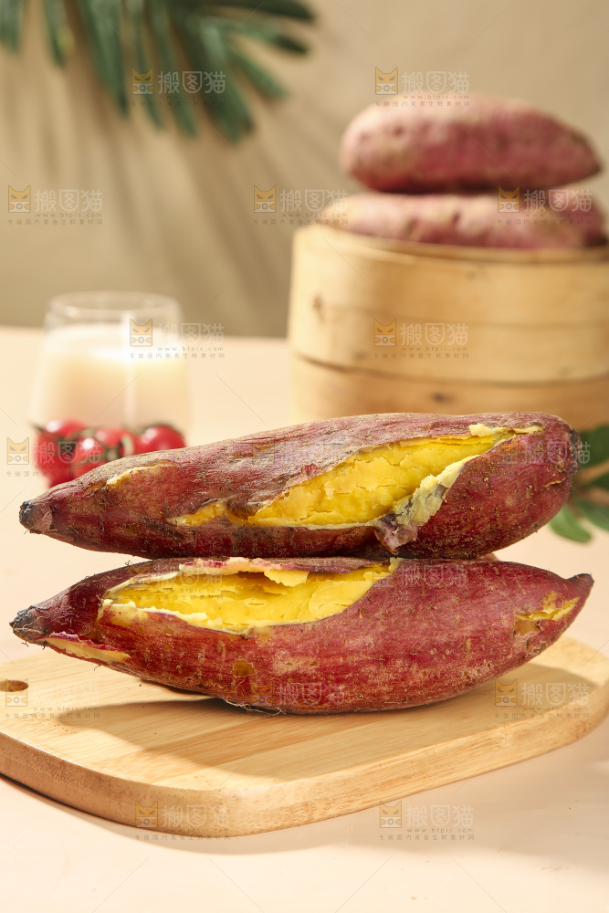 深底上的板栗红薯