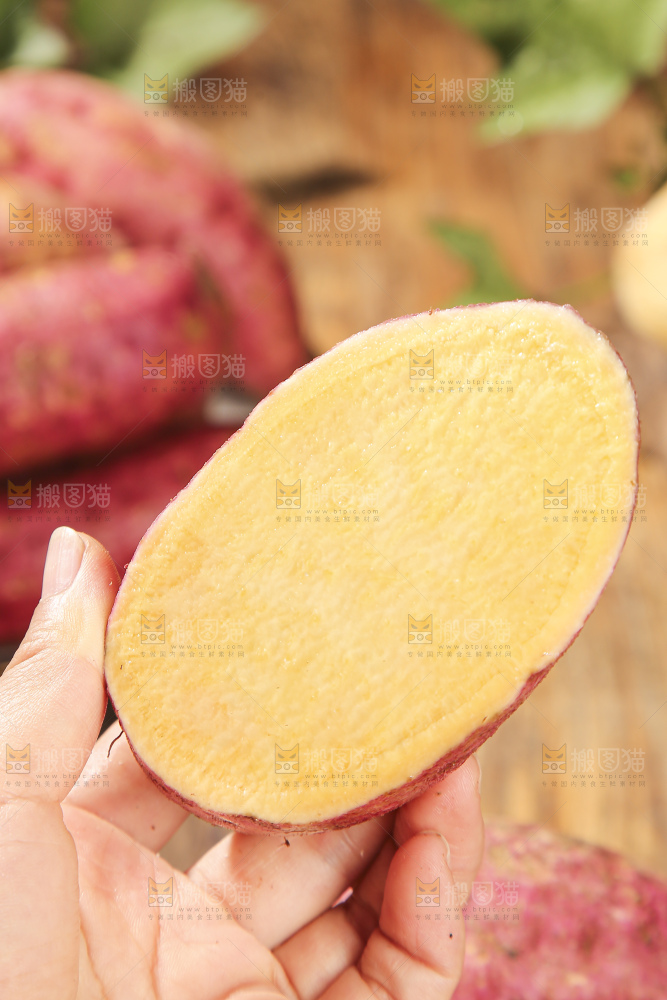 深底上的板栗红薯