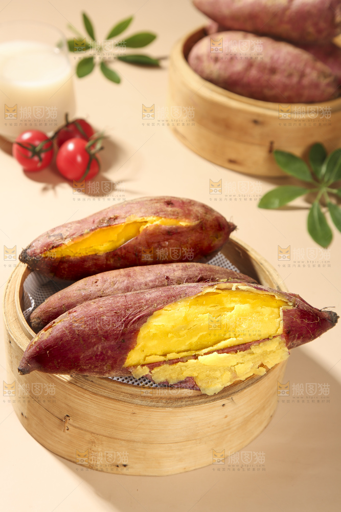 深底上的板栗红薯