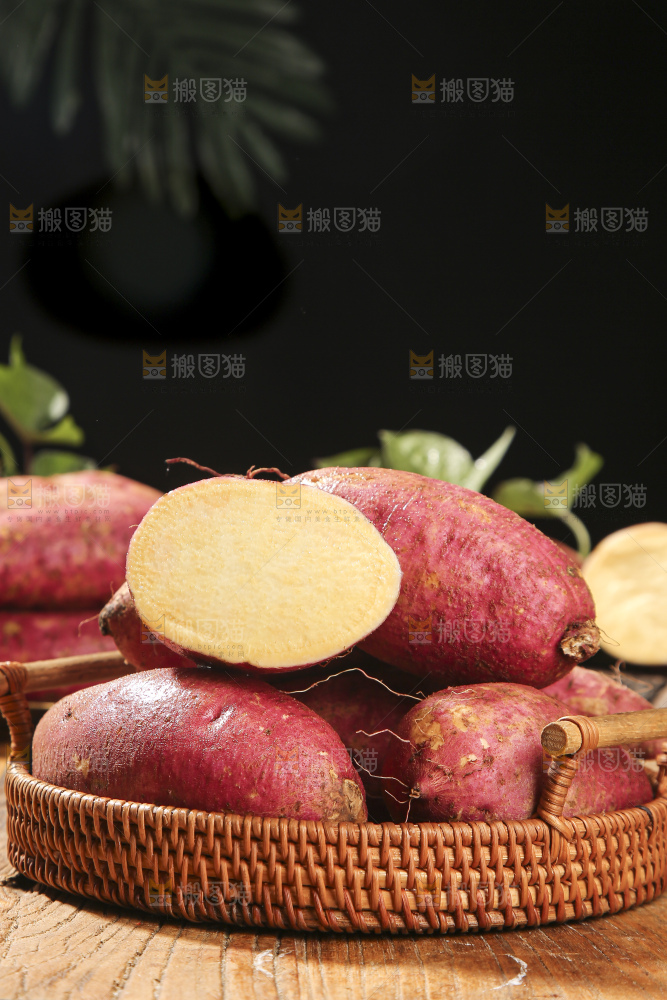 深底上的板栗红薯