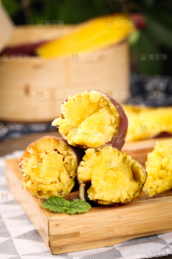深底上的板栗红薯