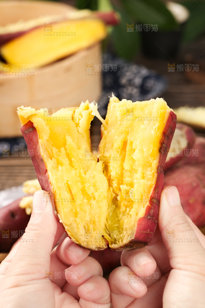 深底上的板栗红薯