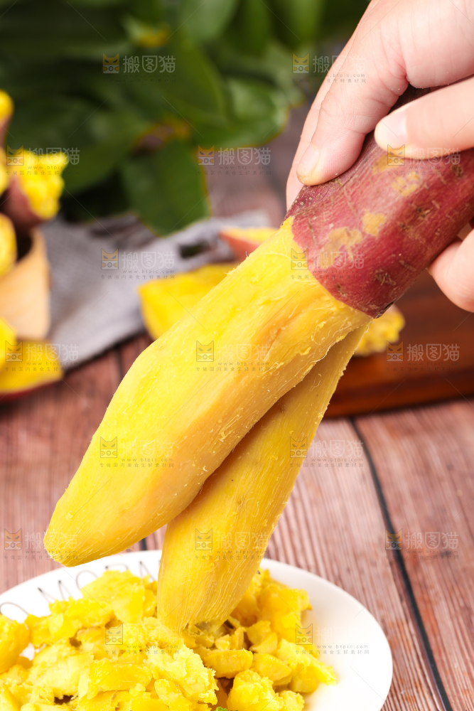 深底上的板栗红薯