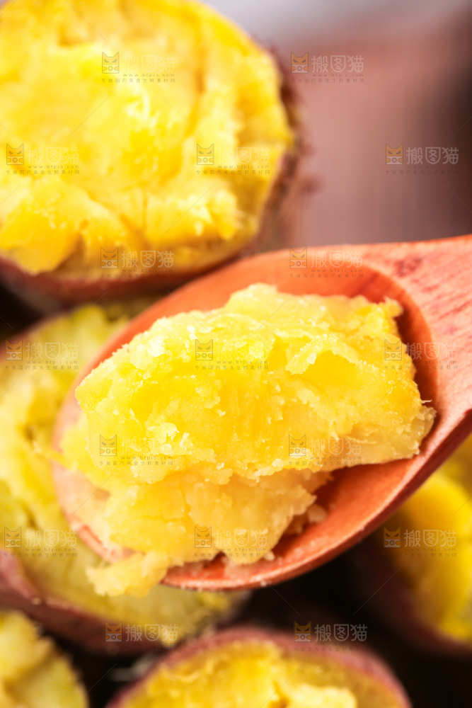 深底上的板栗红薯