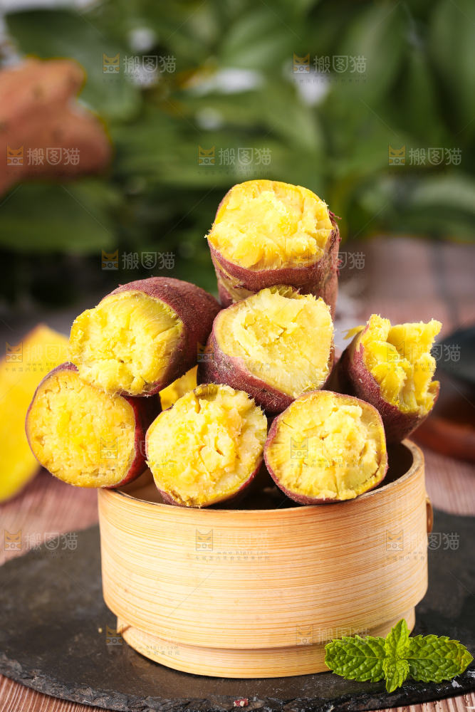 深底上的板栗红薯
