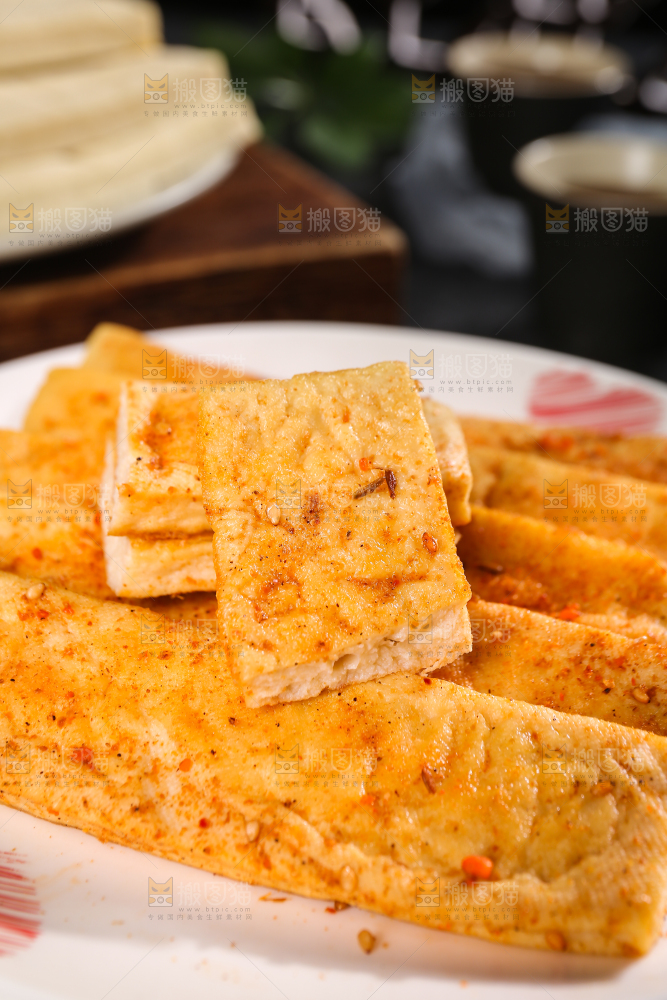 深底上的包浆豆腐