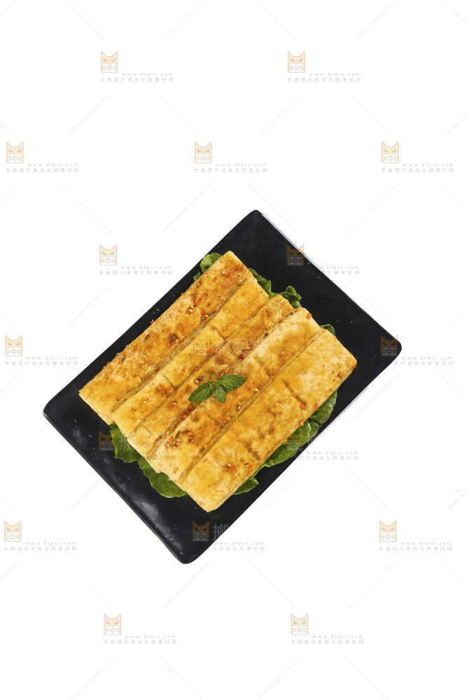白底上的包浆豆腐