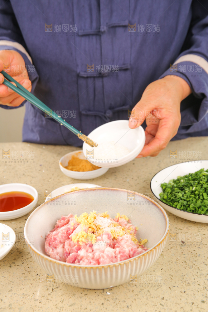 手工牛肉饺子制作