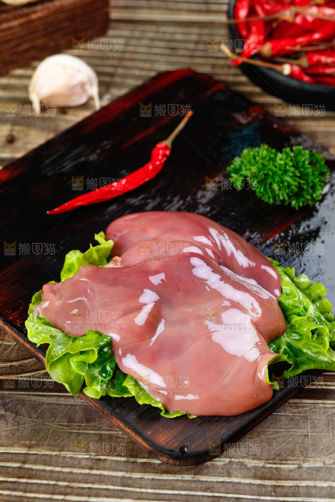 深底上的鸡肝