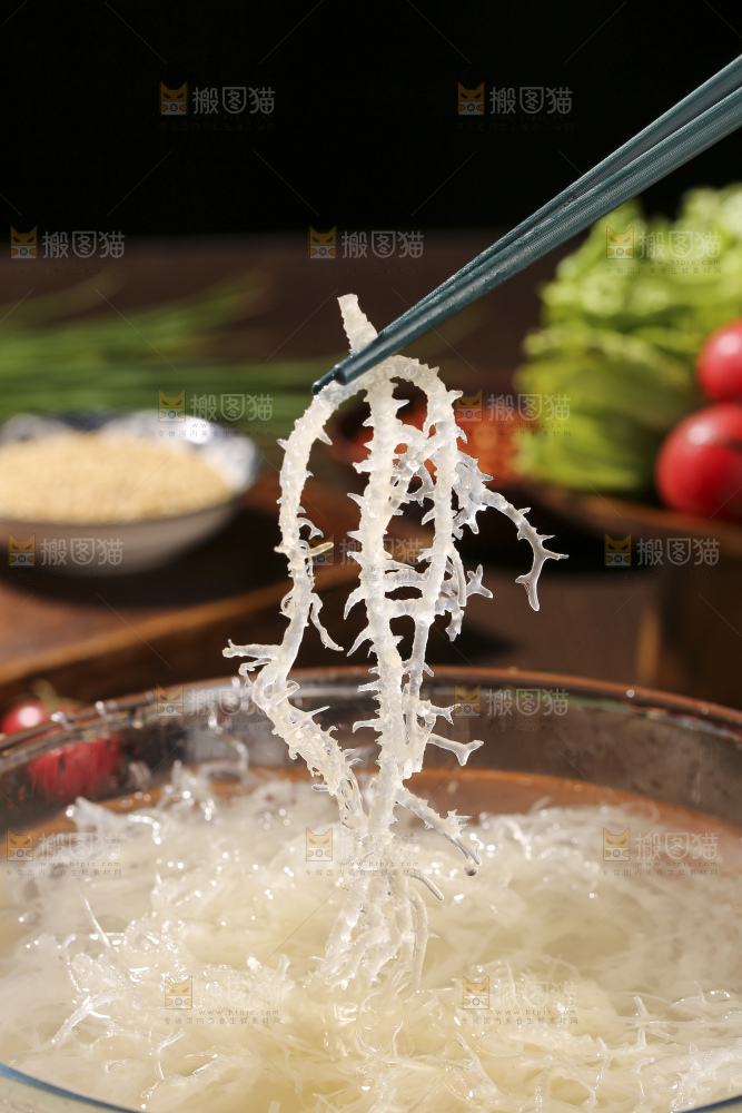 深底上的龙须菜