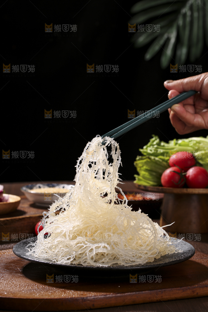 深底上的龙须菜