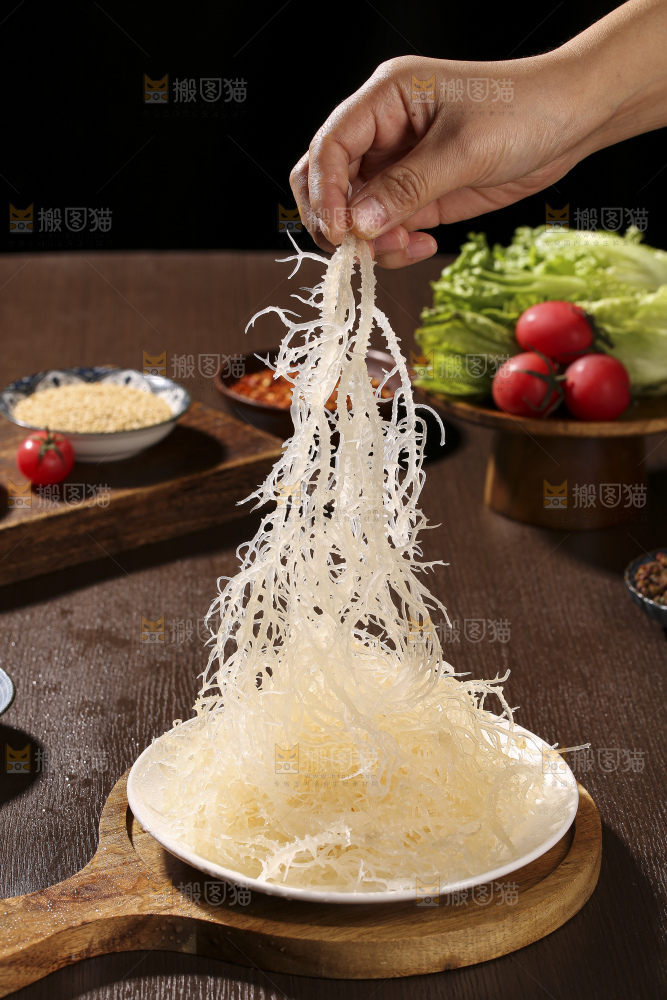 深底上的龙须菜