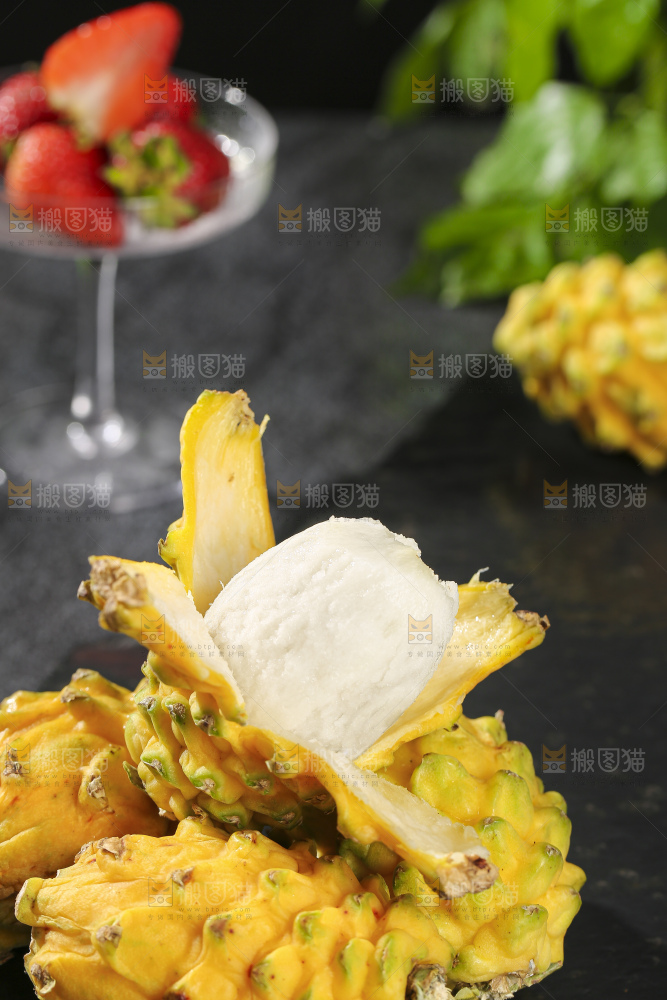 深底上的燕窝果