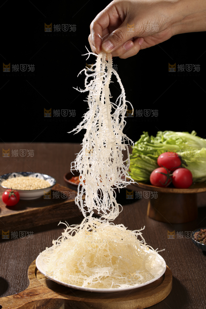 深底上的龙须菜