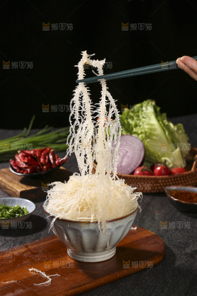 深底上的龙须菜