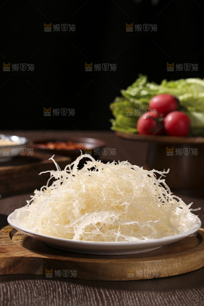 深底上的龙须菜