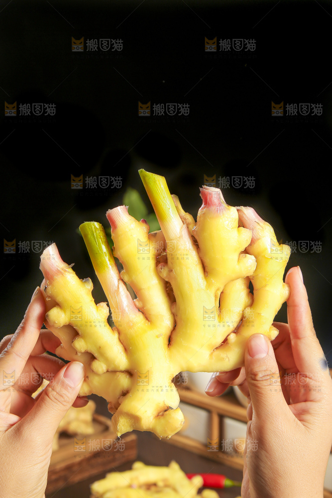 深底上的小黄姜