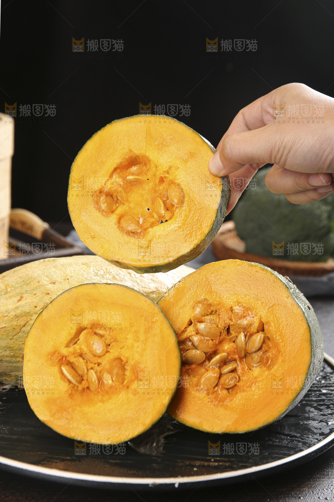 深底上的贵族南瓜