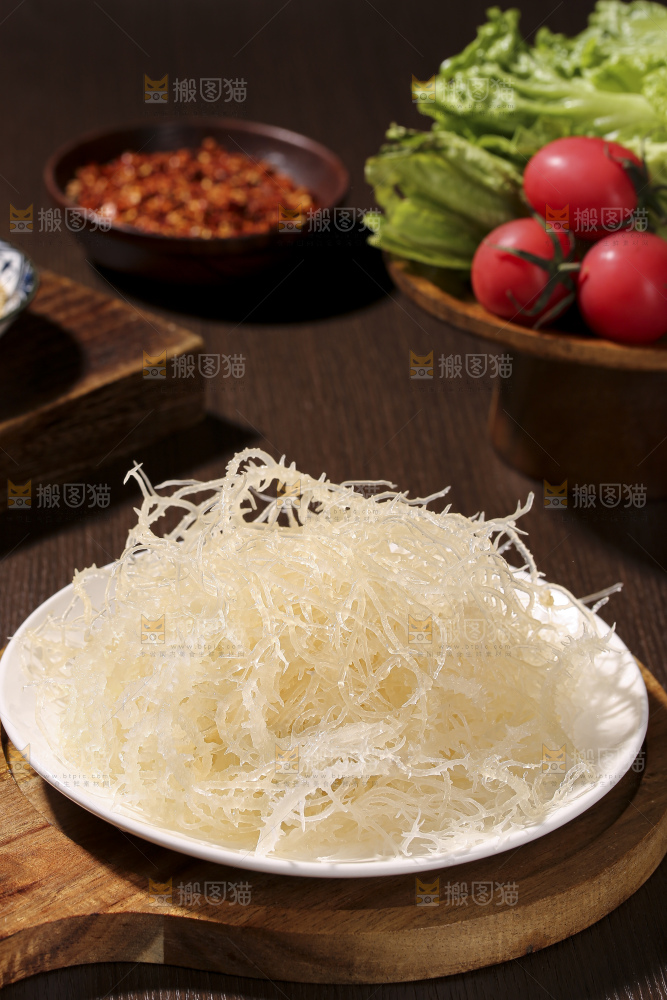 深底上的龙须菜