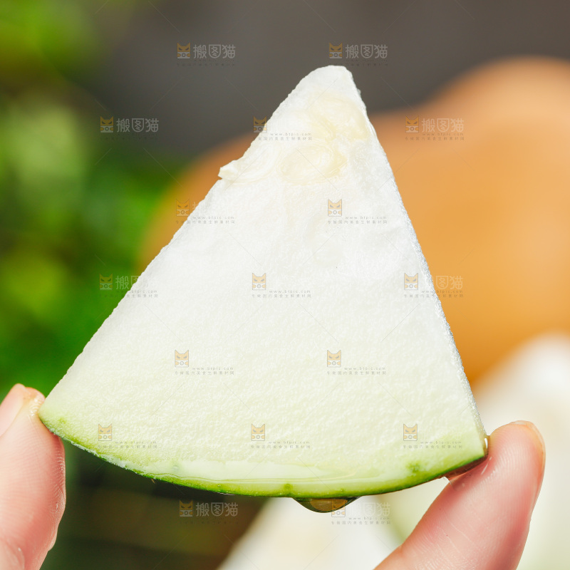 黑底上的冬瓜