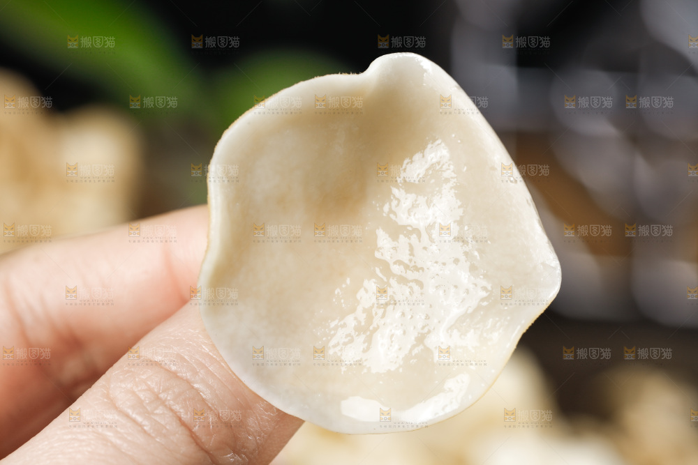 木底上的白木耳