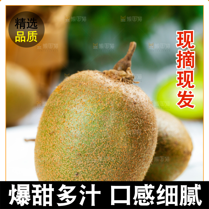 石盘里的猕猴桃