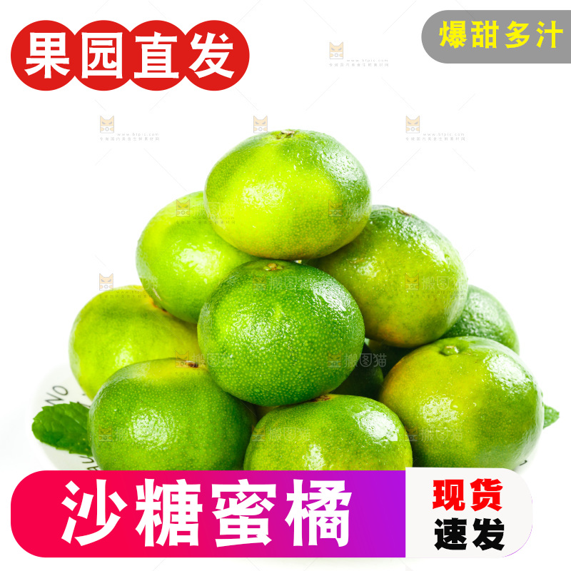 白底上盘子里的宜昌蜜桔