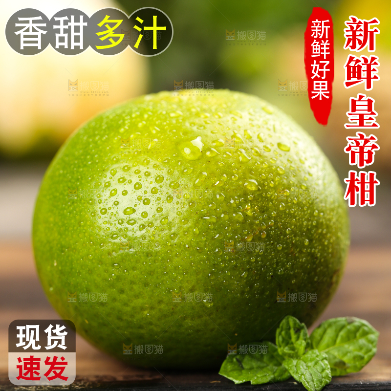 木板上的贡柑