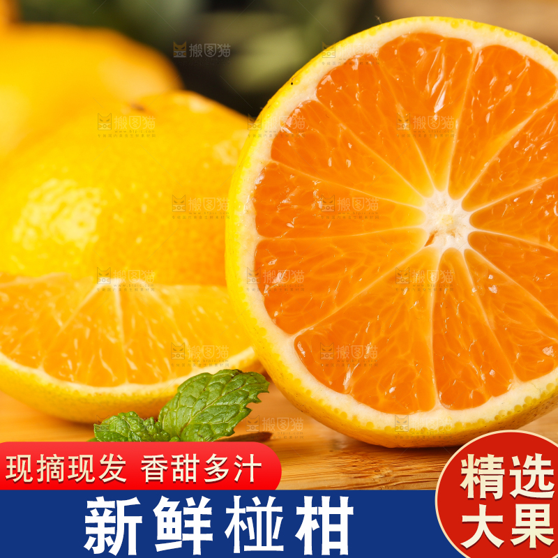 木底上摆放着椪柑