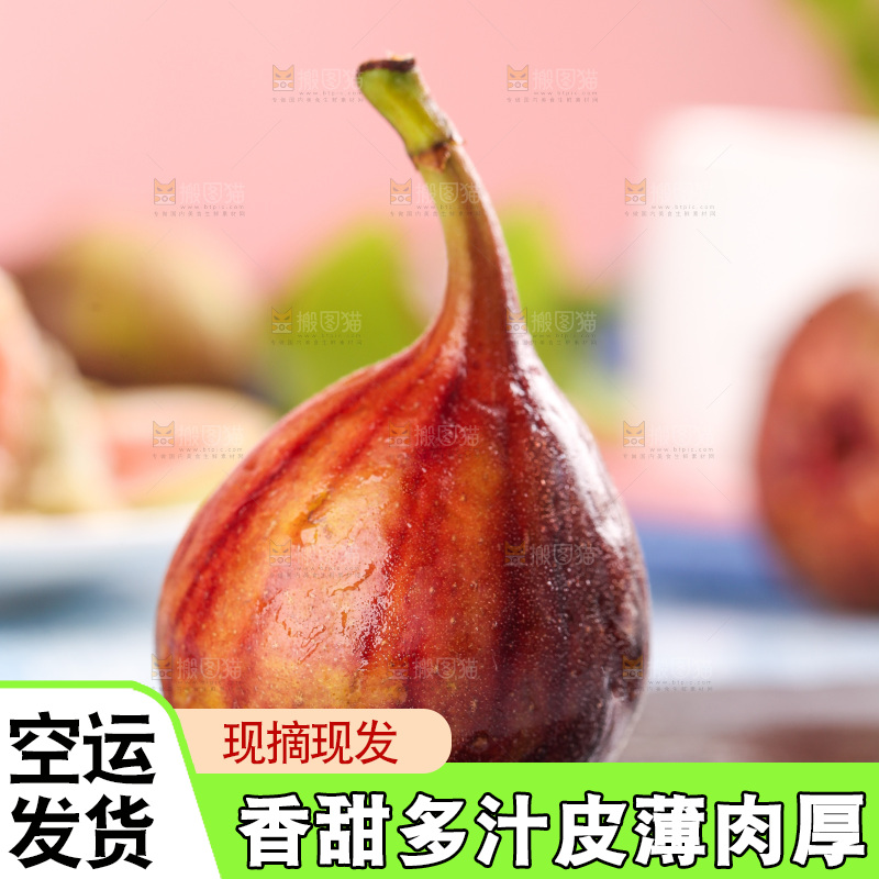 黑石板的紫皮无花果