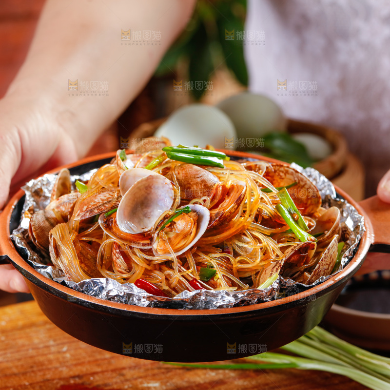手端一盘花甲粉