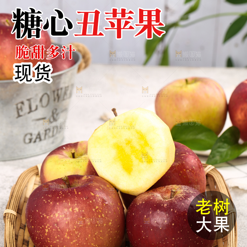 篮子里装着丑苹果