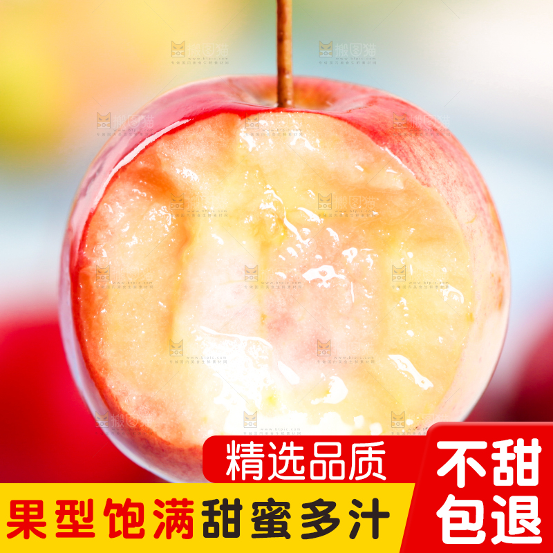浅底上的东北海棠果