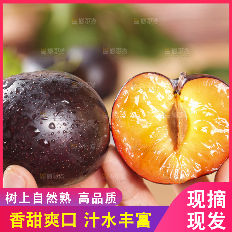 手拿切开的黑布林