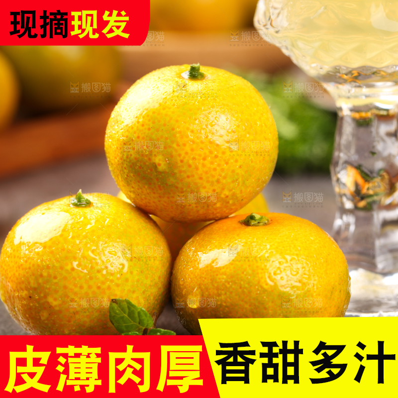 深底上的清香蜜桔