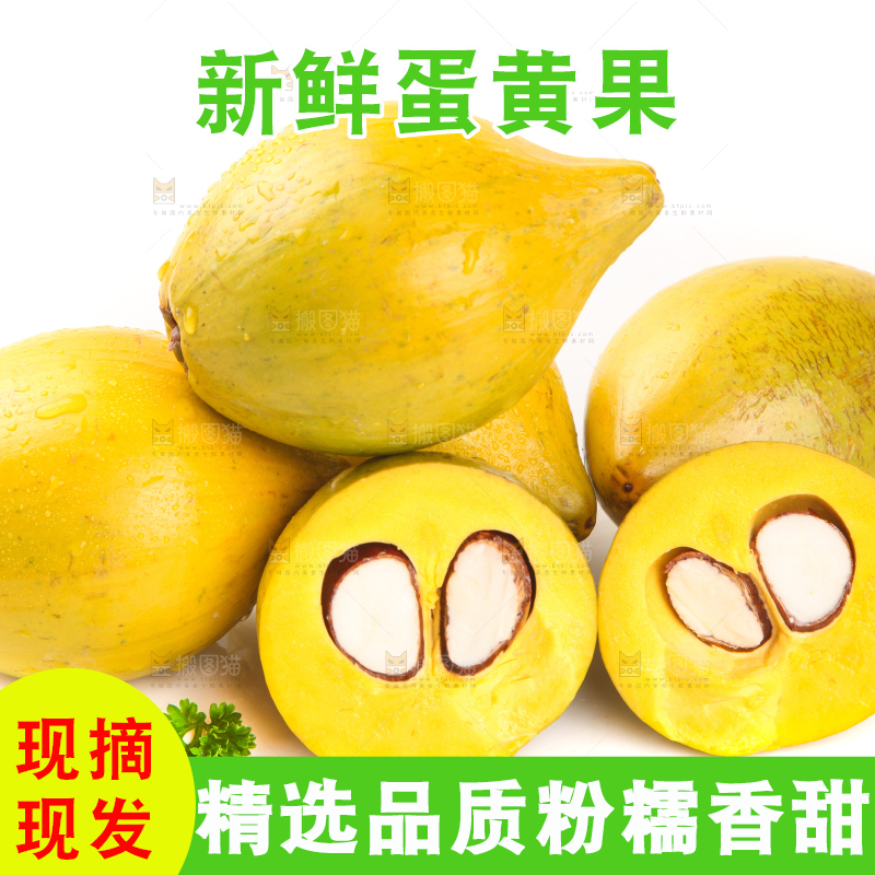 白底上的新鲜鸡蛋果