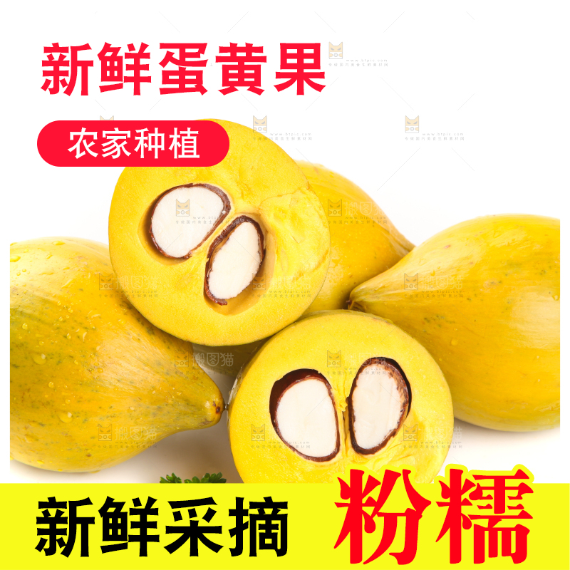 白底上的新鲜鸡蛋果