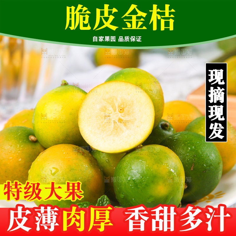 盘子里摆放着金橘