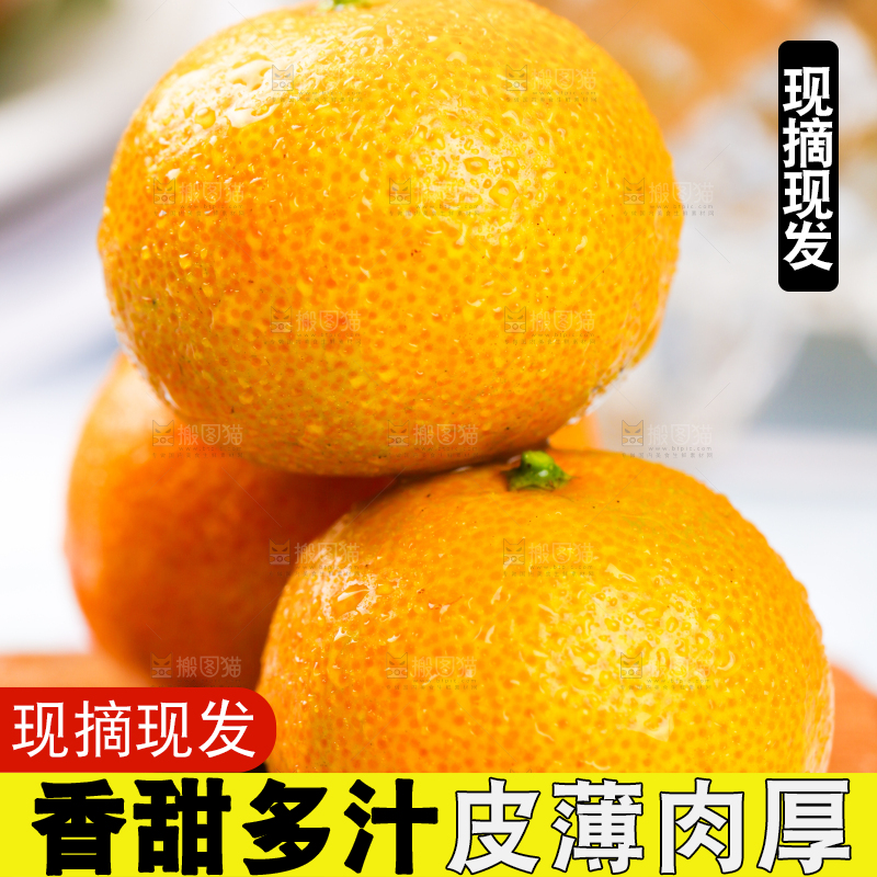 木底上的清香蜜橘