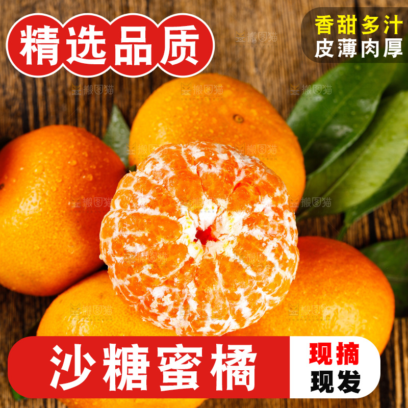 盘子里装着蜜橘
