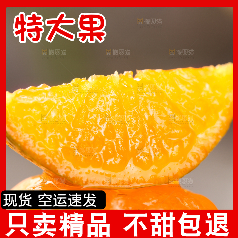 浅底上的广西清香蜜桔